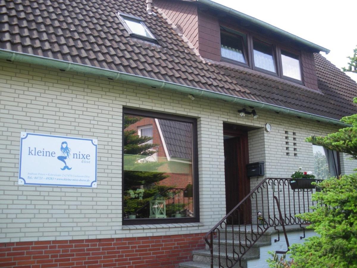 Apartamento Kleine Nixe Duenenblick Cuxhaven Exterior foto